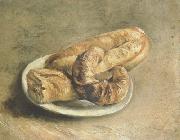 Vincent Van Gogh A Plate of Rolls (nn04) oil painting reproduction